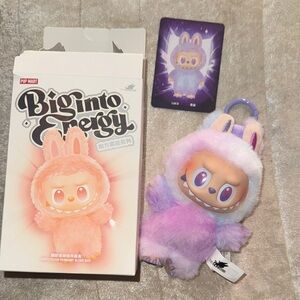 Pop Mart Big into Energy Labubu -Luck (purple)